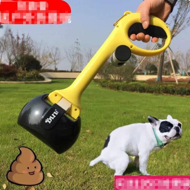 狗狗拾便器宠物泰迪捡屎夹便神器狗便携式狗屎夹子铲屎垃圾袋用品