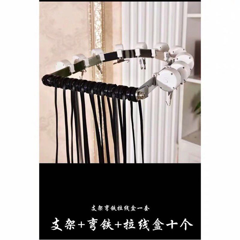 热烫机器支架烫发机吊架黑旋风吊杠架子数码烫拉线盒挂钩挂杠配件图片