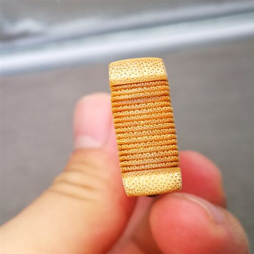 老玉竹折扇 颜色红润 高抛打磨 纯手工文玩扇子 9.5寸 自然老料