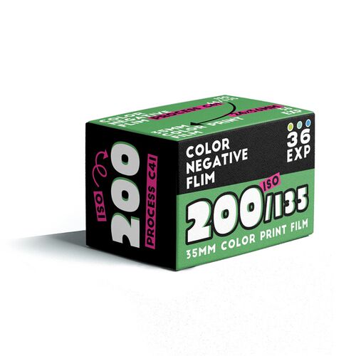 电影除碳卷胶片c41冲洗36张彩色胶卷负片菲林分装卷2025年远期