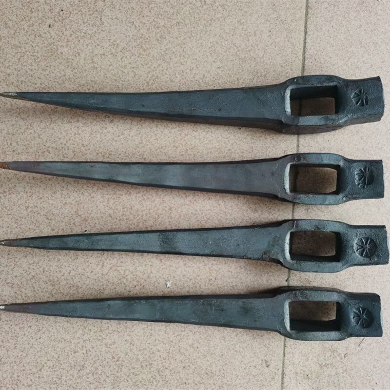 手工锻打挖石头挖煤矿镐头锄岩锄农用采挖树根工具洋镐尖镐岩镐头