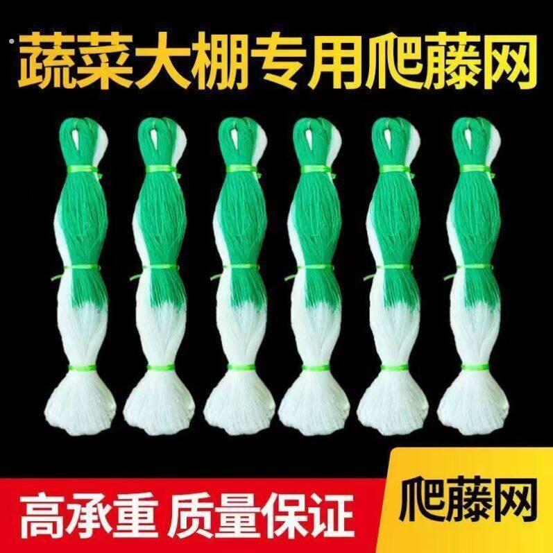 蔬果攀爬网百香果豆角苦瓜丝瓜黄瓜吊瓜保护网育苗豆角爬藤网瓜网