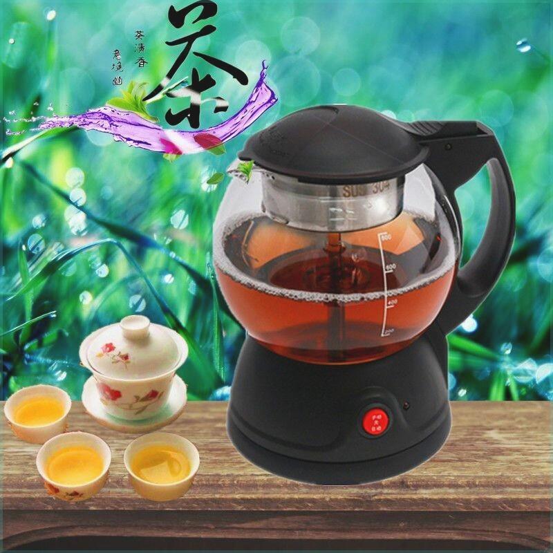 煮茶器家用玻璃喷淋式蒸汽蒸茶器安化黑茶白茶专用煮茶壶快煮壶