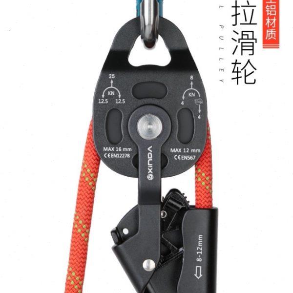 吊重物提升器升降动滑轮器提拉省力器滑轮组吊运空调安装上升