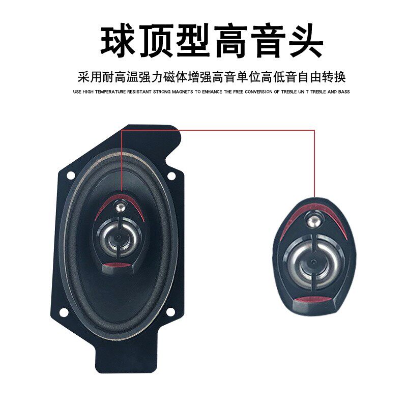 适用解放j6p音响喇叭改装jh6小j6l货车青岛车门卧铺低音炮扬声器
