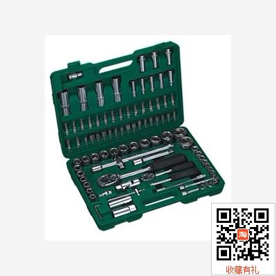 威力狮W094件公制重型套筒扳手组套汽车维修工具组合套装工具特价