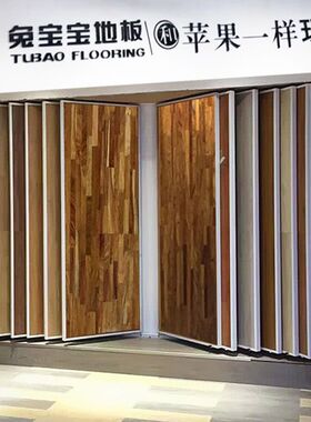 木地板展架翻页实木强化地板样品展示架推拉式艺术漆硅藻泥展柜