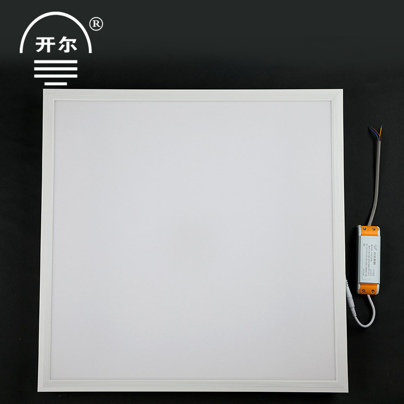 开尔照明led平板灯厨房铝材吸顶600*300长方形卫生间嵌入式超薄