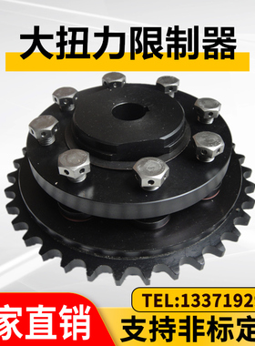TL10-24/10-16/14-10/14-15/20大扭力摩擦式扭力限制器扭矩定做