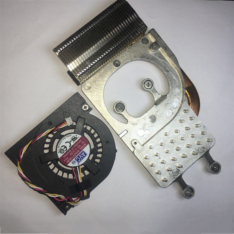 笔记本电脑手机CPU风扇导热铜管散热器 电子原件散热器 4插线12V