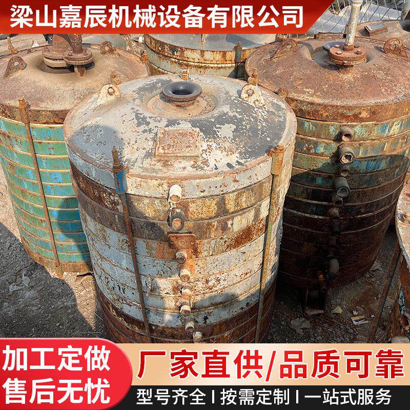 二手搪瓷碟片换热器10平方20平方 二手搪瓷冷凝器化工设备
