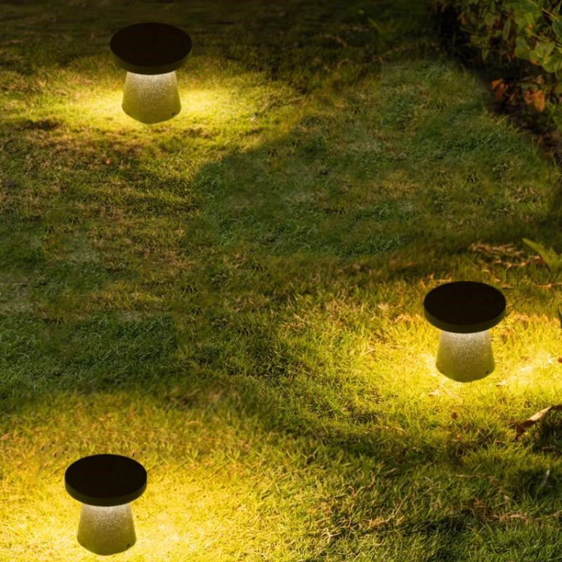 24V矮款草坪灯室内植物地灯低压庭院灯花园氛围灯LED户外照明灯铝