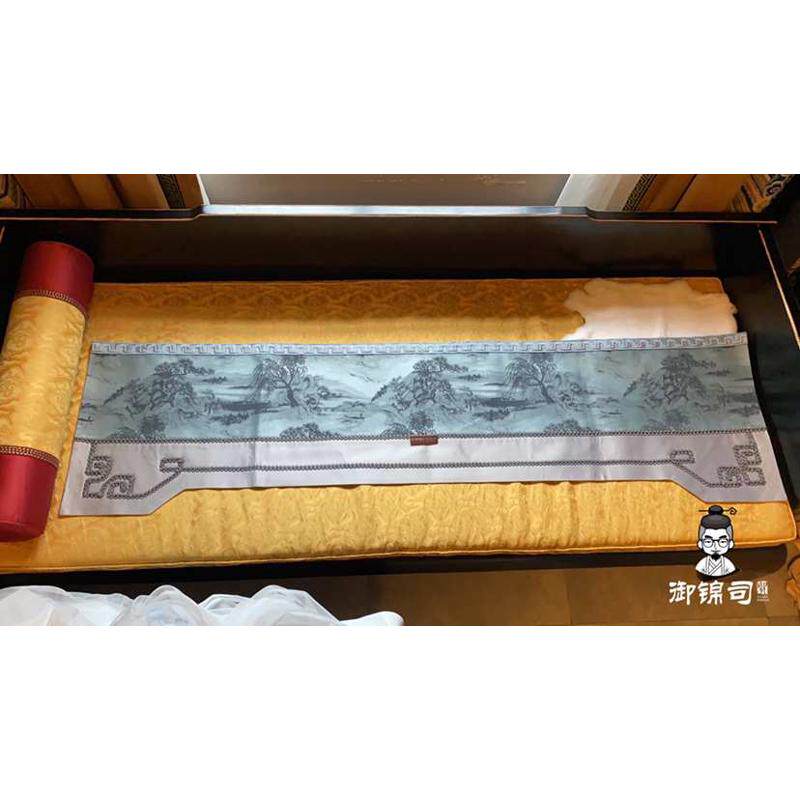 御锦司贸*中式头平窗幔高档定做帘窗帘风格幔