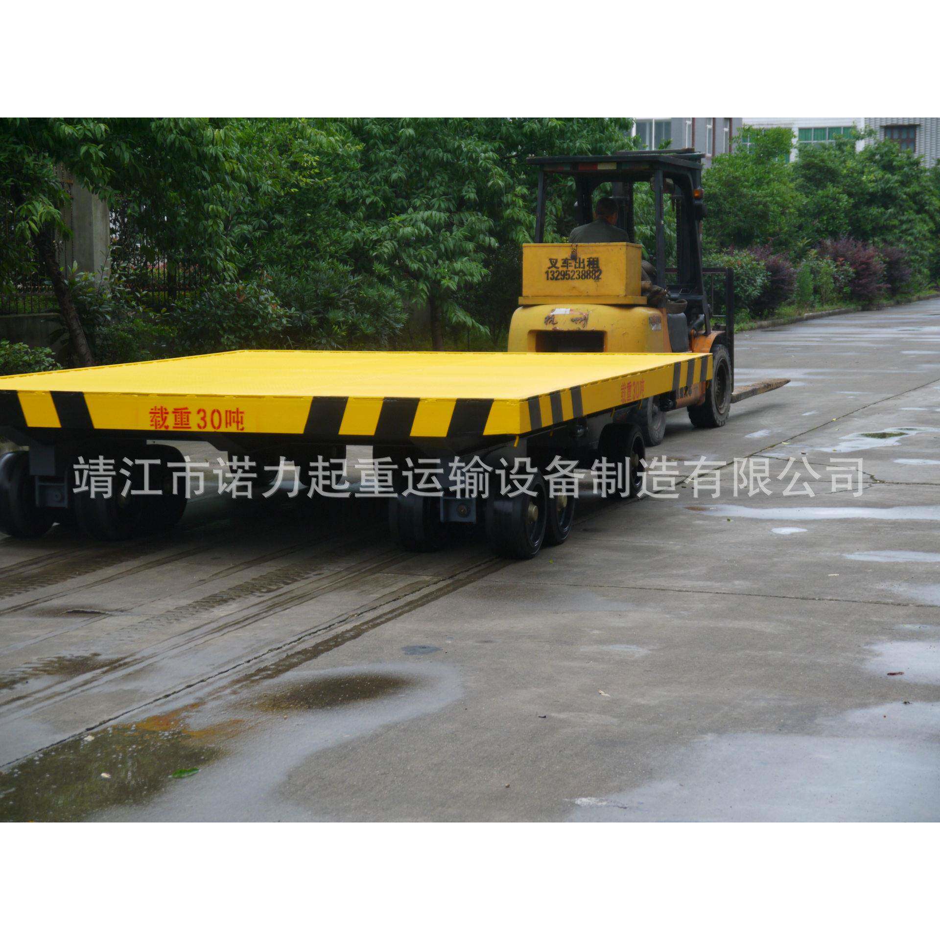 型钢物流搬运车厂家供应0吨重型平板拖车厂区大型牵引平板拖车