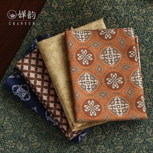 婵韵 功夫茶巾茶桌布吸水茶具毛巾家用抹布垫茶桌专用茶具配件