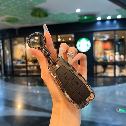 北京汽车BJ40钥匙套BJ80bj60F40 BJ30魔方EU5EU7PLUSX7包扣壳金属
