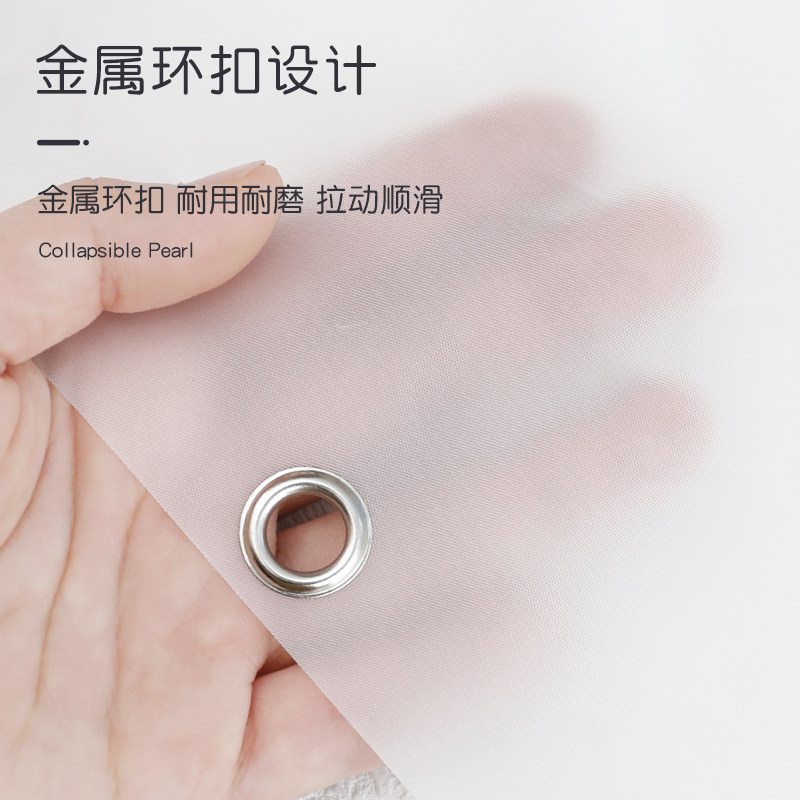 家用厨房防油烟隔断冷暖气空调门帘隔离异味家用免打孔塑料透明帘
