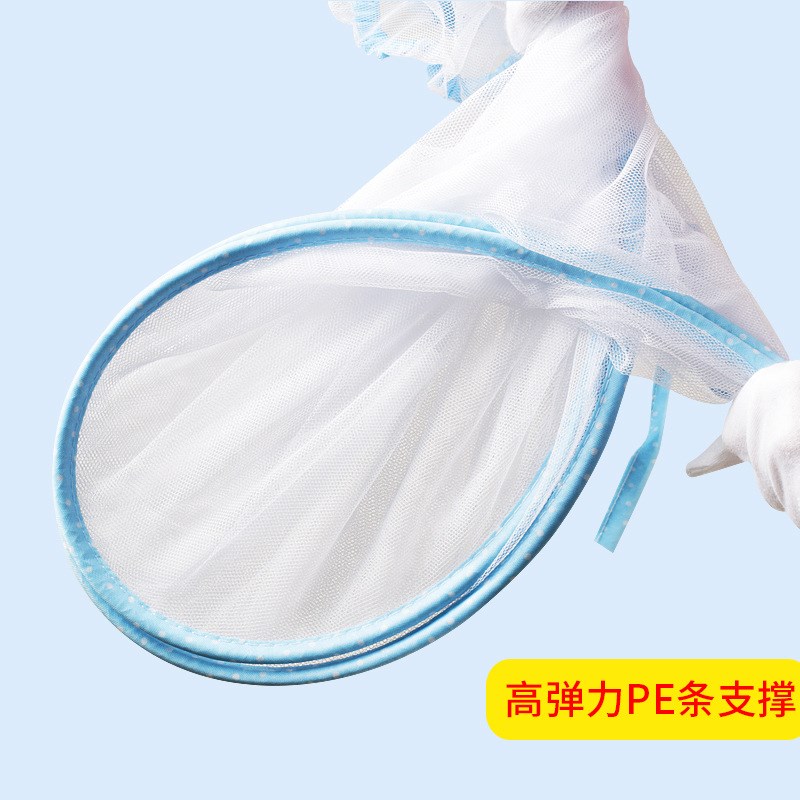 婴儿车推车蚊帐婴儿推车蚊帐通用全罩加密可折叠夏季宝宝网纱防蚊