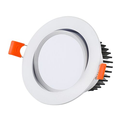 led筒灯开孔7.5公分嵌入式天花灯5W12W15W20W30W高亮射灯三色变光