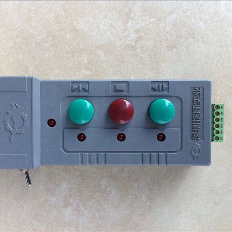 捷顺道闸三联按钮JS636遥控器通用型遥控器捷顺手自动三联按钮