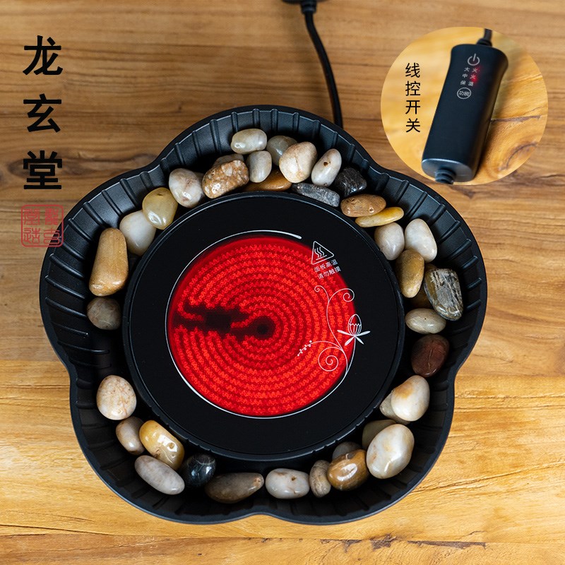 铸铁壶围炉煮茶电陶炉煮茶器复古铁壶煮茶壶泡茶家用静音烧茶炉