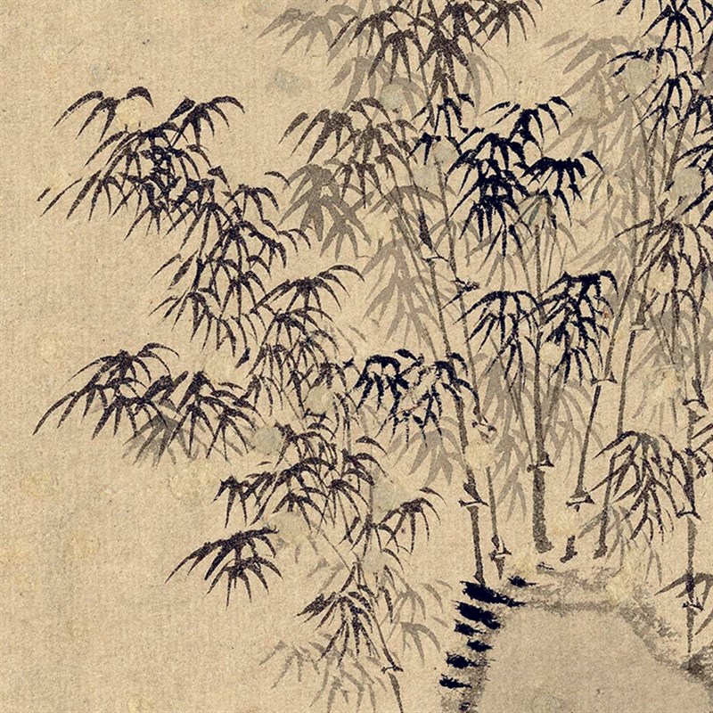 清代 王翚 仿古山水图册页十二开宣纸高清复制临摹彩稿装饰画底稿