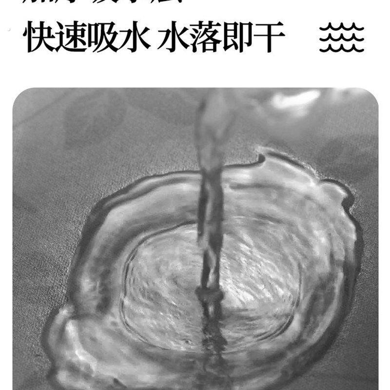 卫生间吸水地垫浴室防滑脚垫子软硅藻泥厕所洗手间门口防水高级感