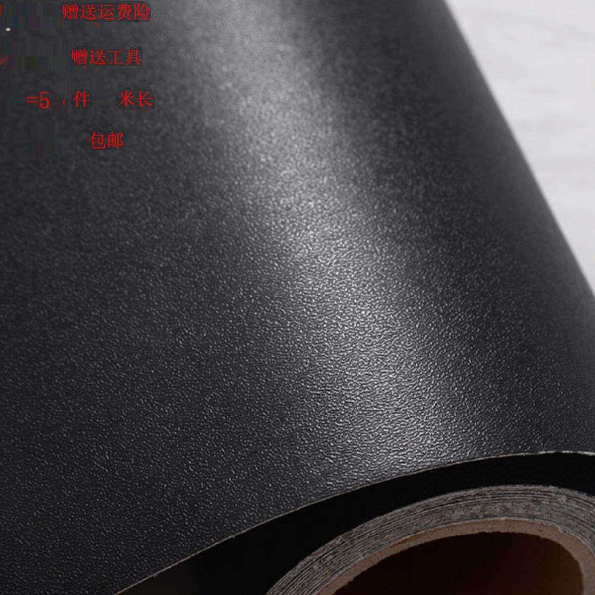 黑色木纹皮自粘音箱贴纸家俱整体整体橱柜墙壁翻新贴皮防水加厚装