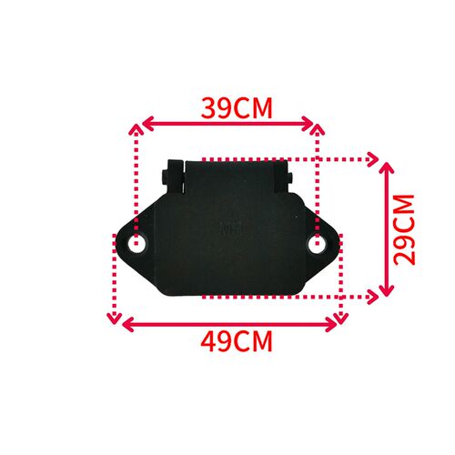 xt90插头品字座子改装充电口充电线XT90公头母头通用