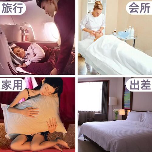一次性枕套无菌枕巾旅行加厚单人酒店医院宾馆无纺布美容院枕头套