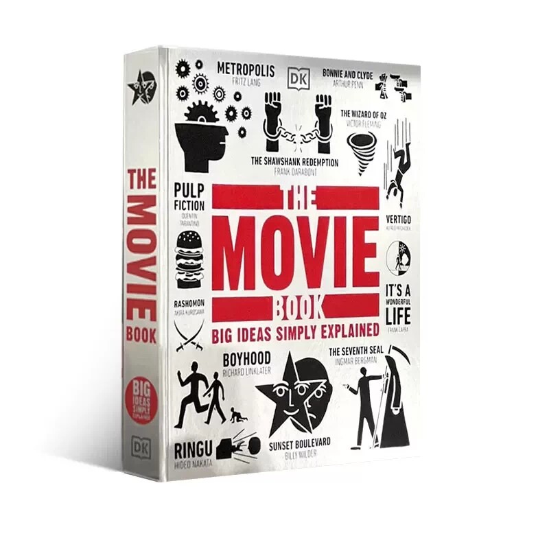DK人类的思想科普丛书 The Movie Book 电影百科图解 英文原版 科普全彩铜版纸精装 Big Ideas Simply Explained