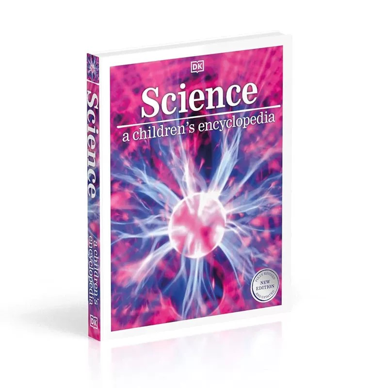 预售 英文原版 DK儿童科学百科全书 DK Science A Children's Encyclopedia 8-12岁 探索科学奥秘 图解自然科技 DK儿童科普读物