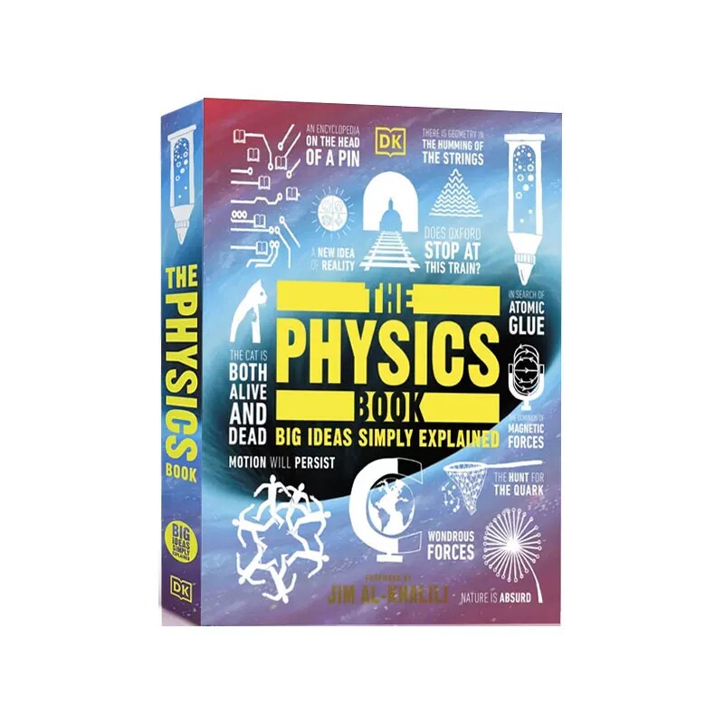 DK人类的思想百科丛书 The Physics Book 物理百科读物 英文原版 青少年科学启蒙百科全书精装 Big Ideas Simply Explained