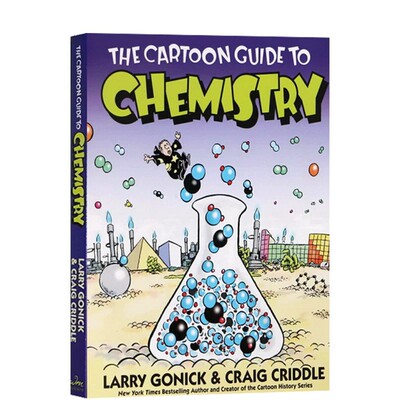 预售 化学 The Cartoon Guide to Chemistry 爆笑科学漫画 英文原版高中大学教辅用书 课后阅读趣味英语科普读物 全美学校课外阅读