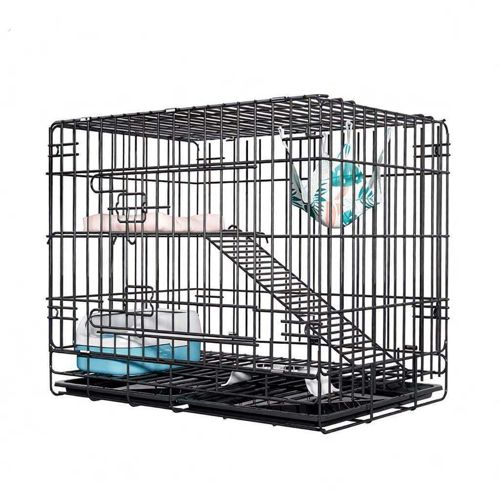 猫笼子宠物猫咪大号家用专用室内幼猫超小型折叠别墅猫窝笼子