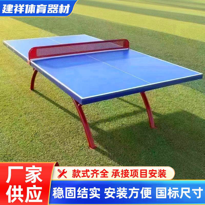 乒乓球桌室内外乒乓球台可折叠网架训练可移动乒乓球案子乒乓家用