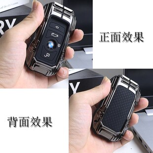 专用于14款宝马5系钥匙套12-19年3系320gt车525li扣7系x2金属包扣