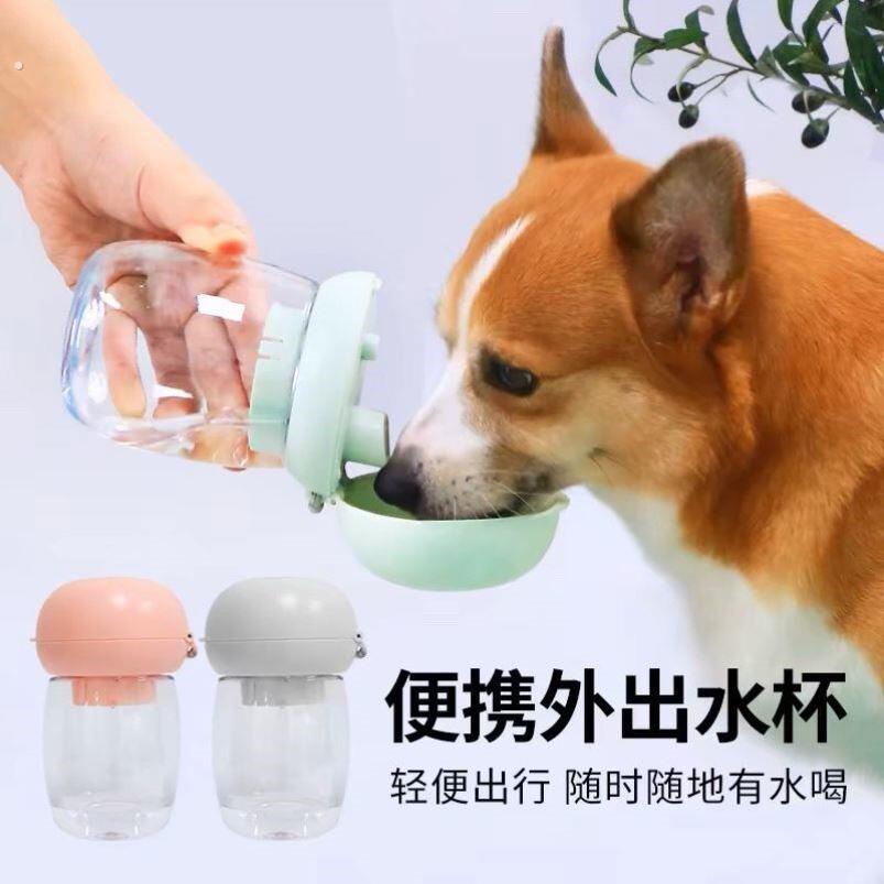 宠物狗狗外出水杯迷你水壶柯基出门户外喝水用品可携式饮水器随行