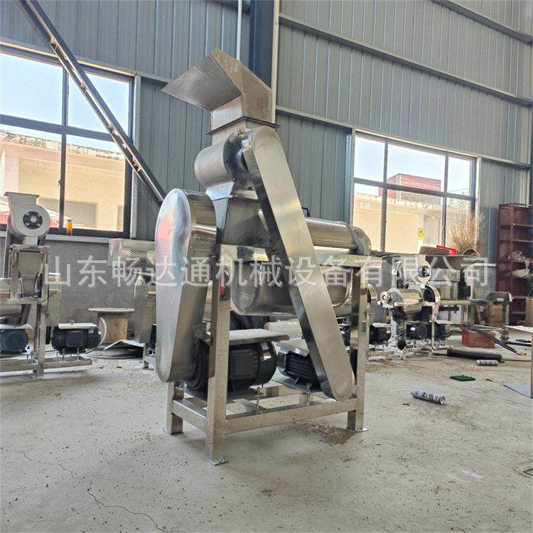 金桔柠檬葡HHP柚破萄碎榨汁机大型果蔬螺旋工挤汁机业生姜汁水果