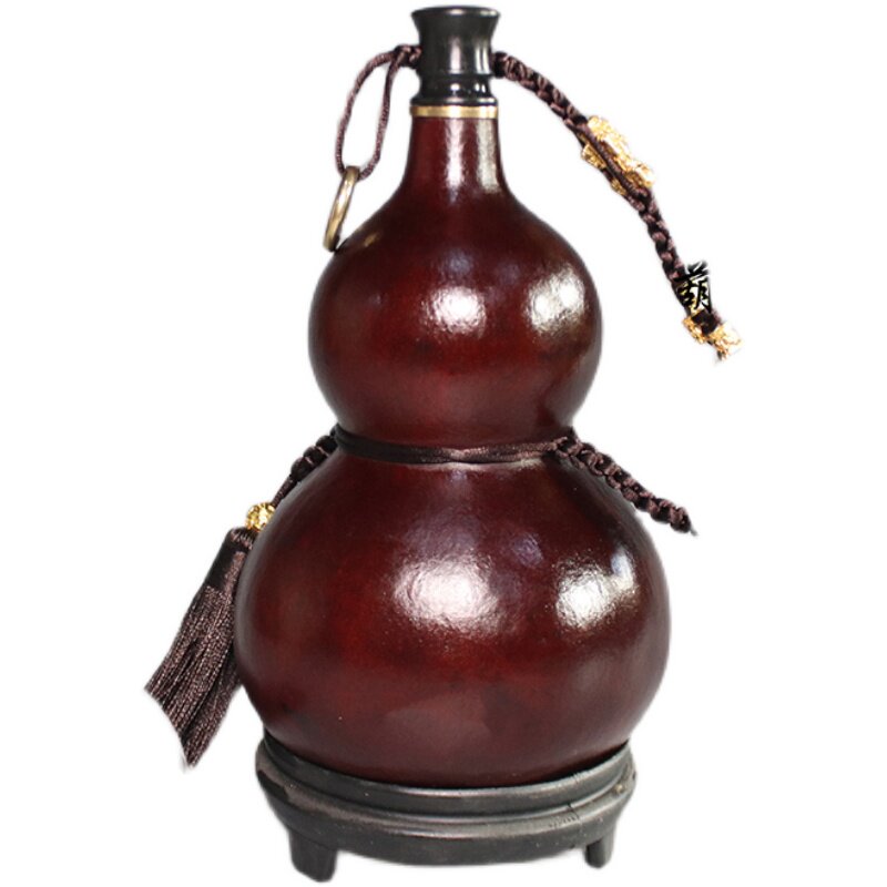 酒葫芦装酒天然随身仿古装水壶挂件中号酒瓶水杯道具济公酒壶摆件