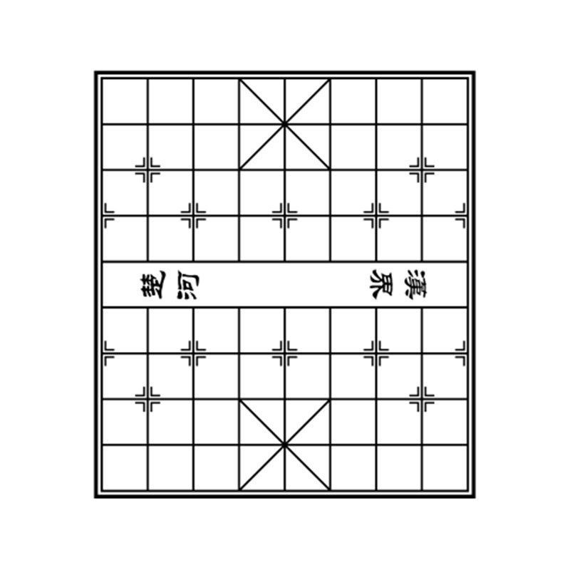 中国象棋棋盘墙贴画创意镂空PVC防水壁纸玻璃桌面居家装饰墙贴纸