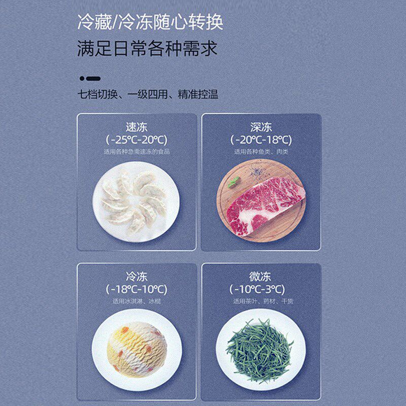 新飞冰柜商用冷冻冷藏单温大冷柜冰箱超市冻肉深底卧式岛柜雪糕柜