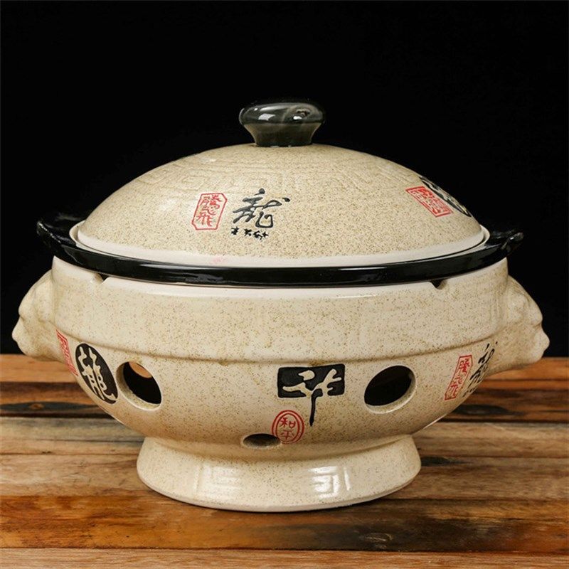 包邮酒店陶瓷酒精炉 火锅 保温炉 砂锅 汤锅 干锅 煲汤锅 酒精炉