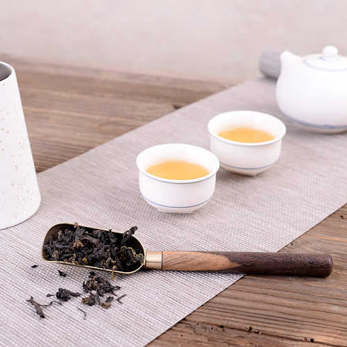 黑檀木竹制茶铲茶则茶夹子茶勺茶匙套装茶叶勺子功夫茶具茶 配件