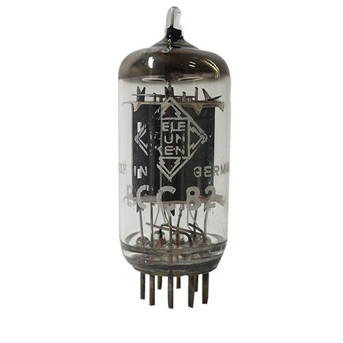 全新德律风根 ECC82 12AU7 ECC83 12AX7 6N4电子管坑屏T云母 滑屏