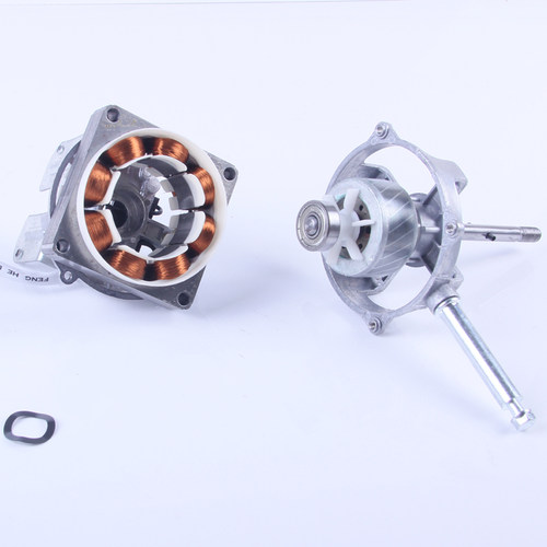 ZC2074铝壳电风扇电机60W纯铜线轴承遥控落地扇马达220V FS-40