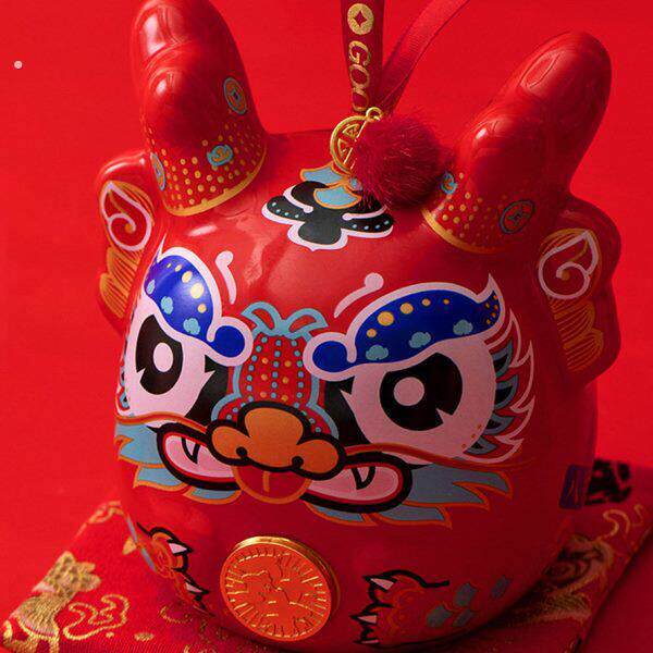 陶瓷龙存钱罐龙年送朋友新年贺岁生日礼物年会礼品创意钱钱龙摆件