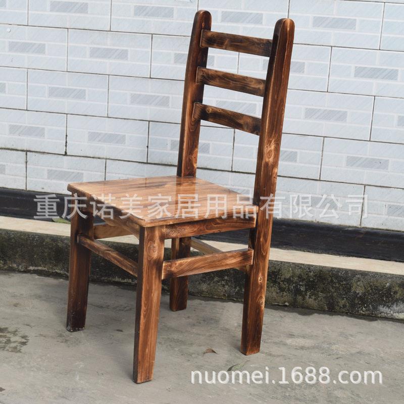 实木椅子办公椅现代简约家用中式餐椅饭厅麻将凳子酒店饭店靠背椅