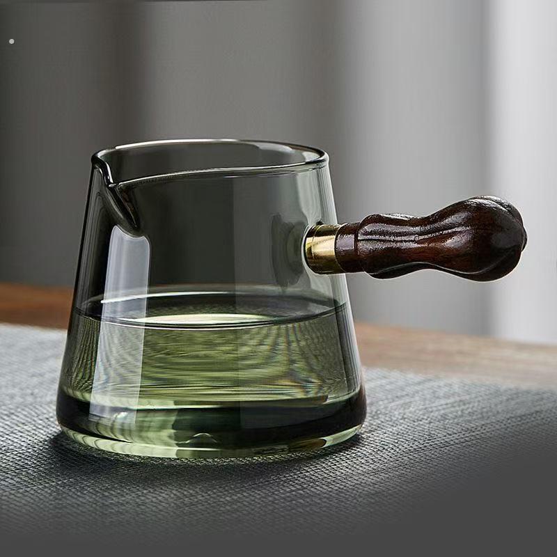 加厚玻璃公道杯耐热高档茶具套装茶海茶滤网分茶器泡茶壶公杯茶漏
