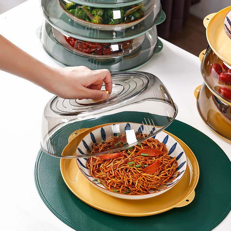 家用保温餐桌饭菜保温罩多层防尘防蚊剩饭剩菜食物罩冰箱收纳盒